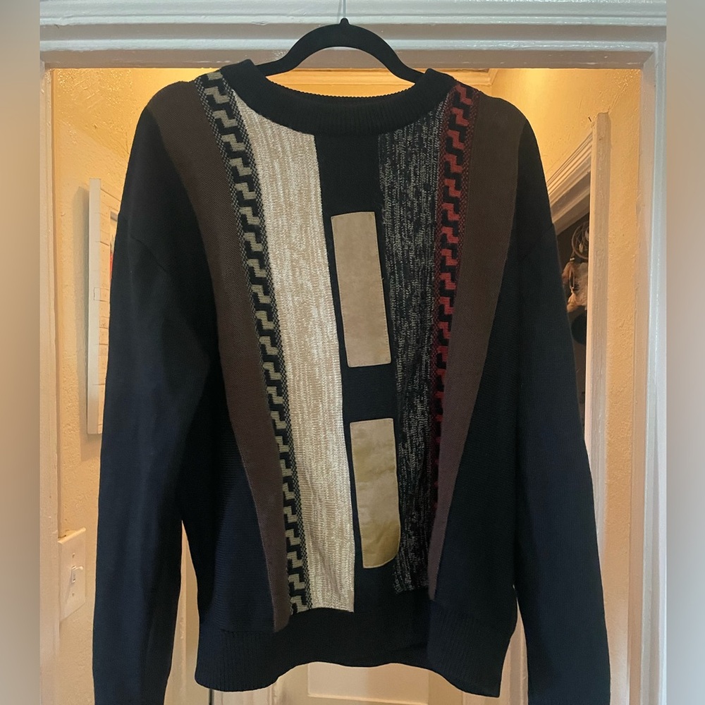 Vintage Giorgio Cavalli Knit Sweater Large